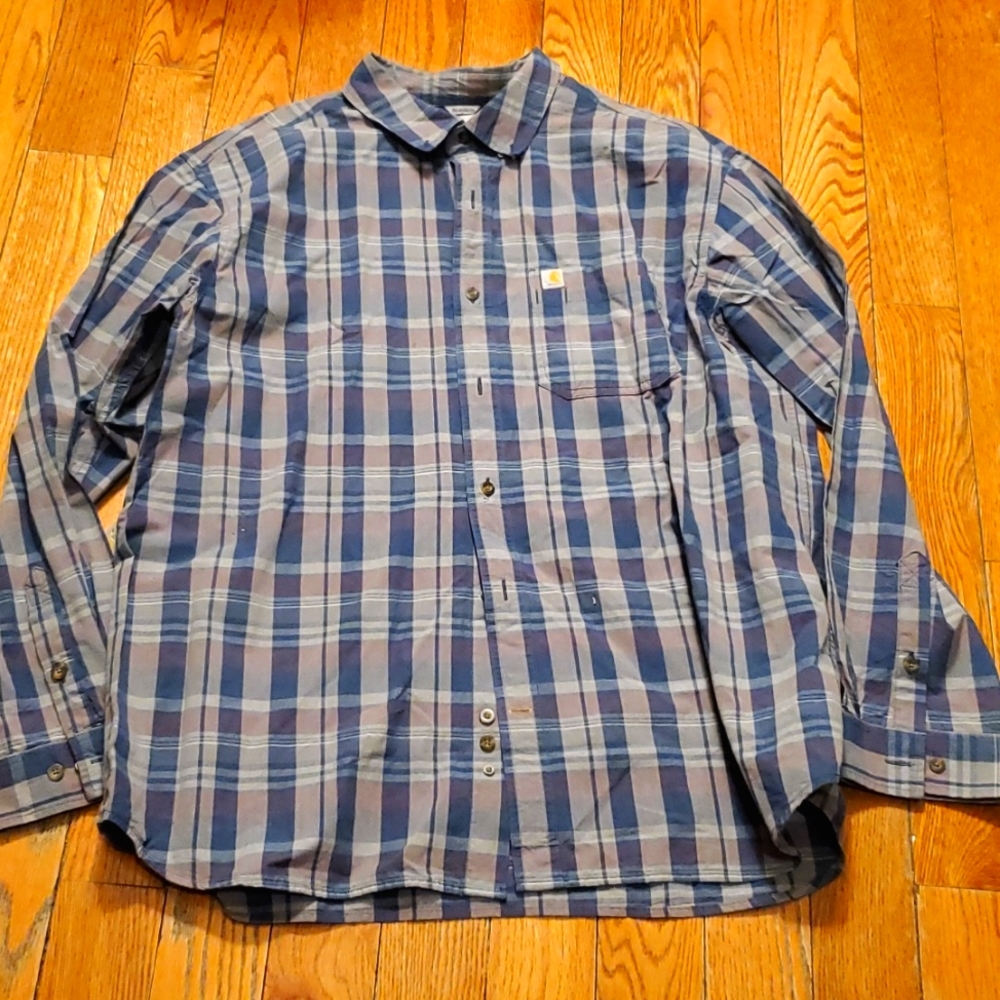 Carhartt Relaxed Fit button up shirt.  Size 2xl.
